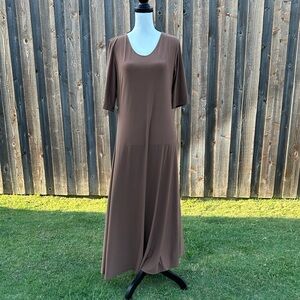 Attitudes by Renee Chocolate Maxi Dress
